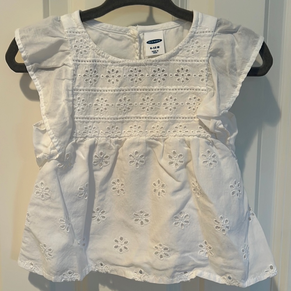 Old Navy Eyelet Blouse